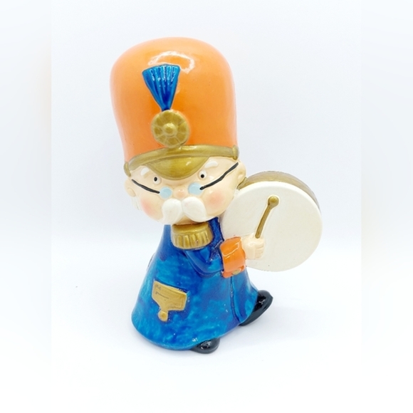 Rare 1950s/1960s Japan‎ PAPIER MACHE SOLDIER BAND Figure Paper Mache - Picture 1 of 7
